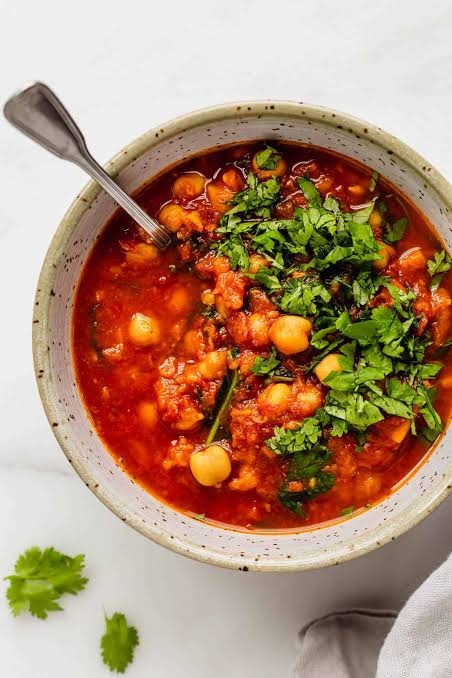 Chickpea and Spinach Stew - Orthodox Lent Recipe