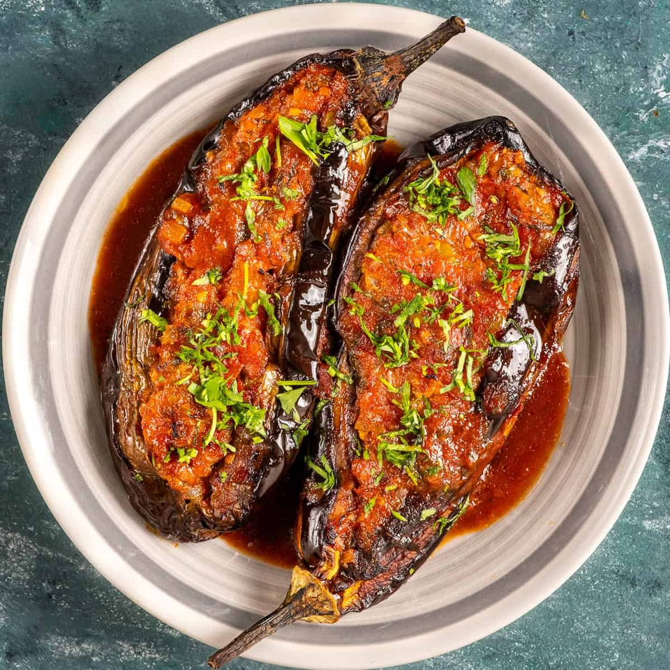 Okra Stew Bamies - Orthodox Lent Recipe